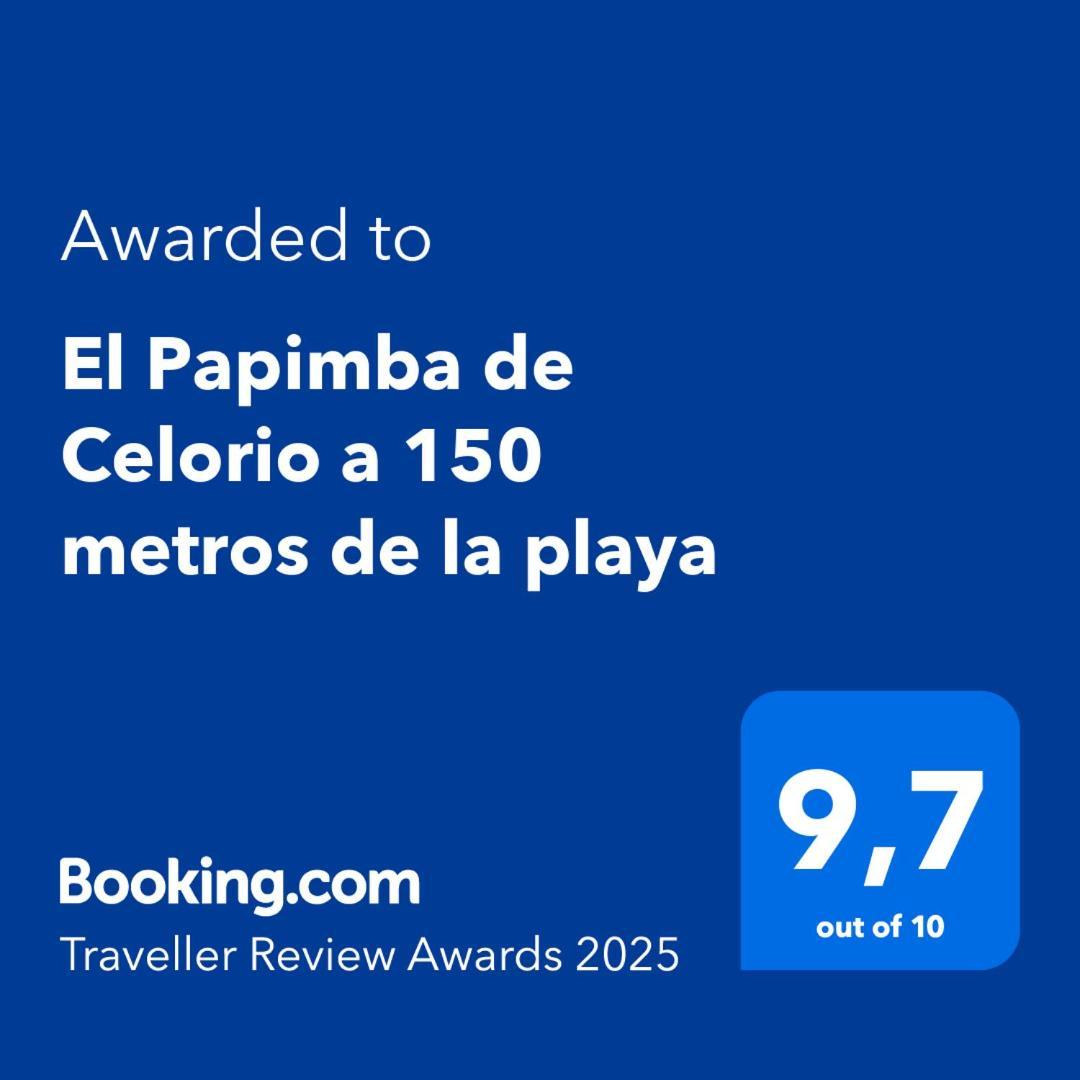 El Papimba De Celorio A 150 Metros De La Playa Apartment Luaran gambar
